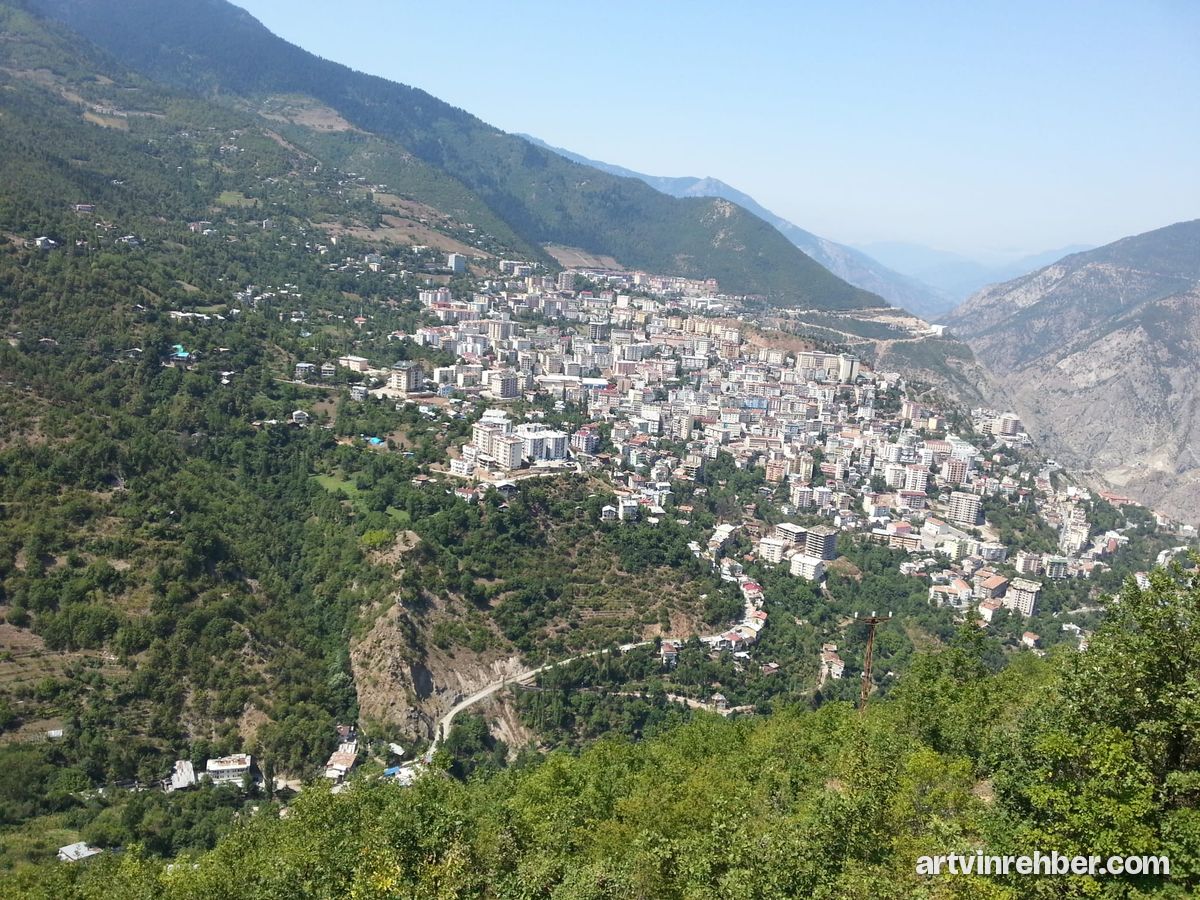Atatepe'den Artvin, Artvin