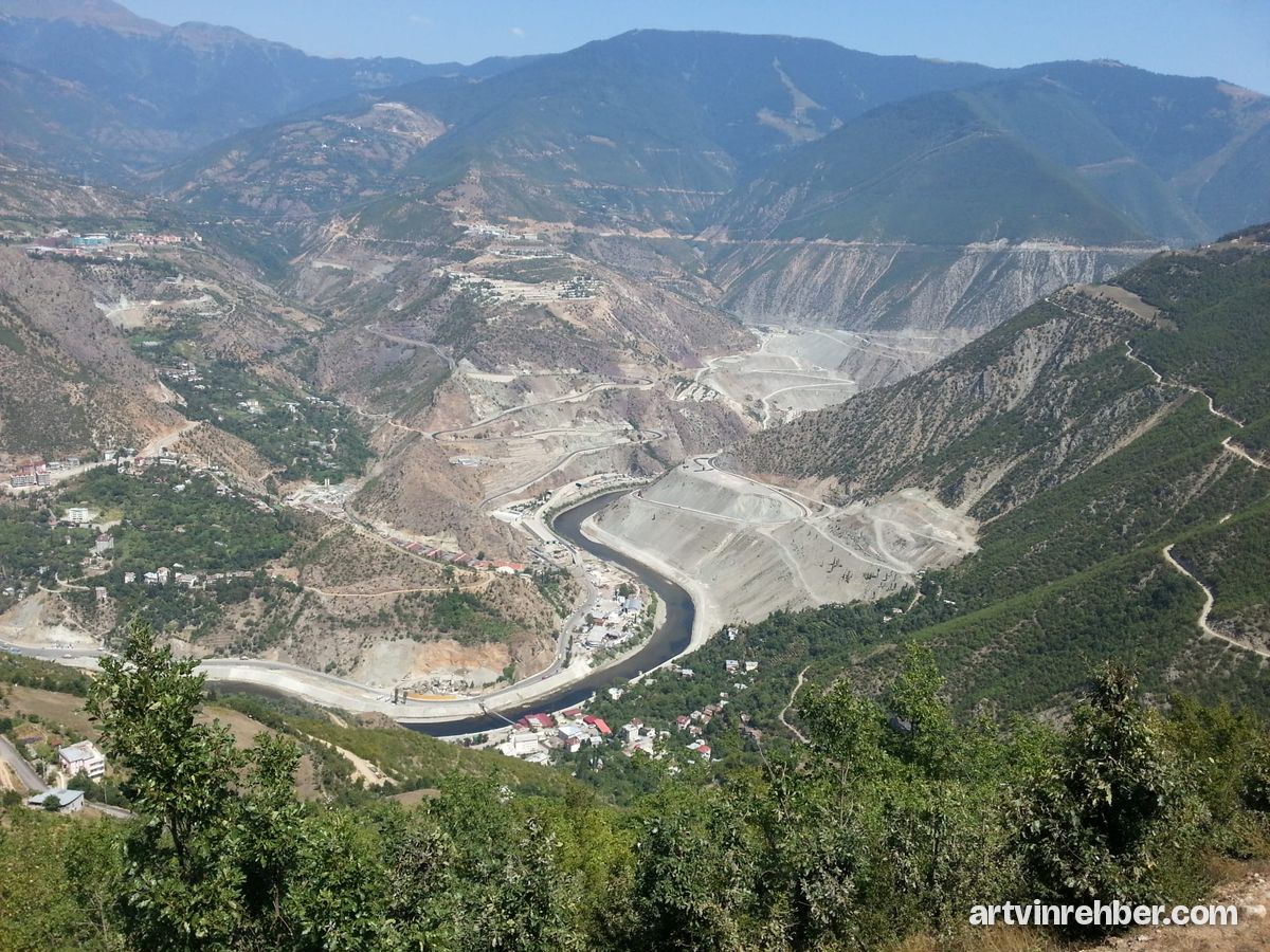 Atatepe'den Çoruh Vadisi, Artvin