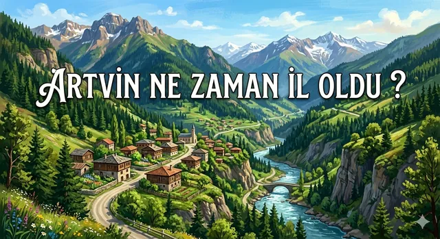Artvin ne zaman il oldu