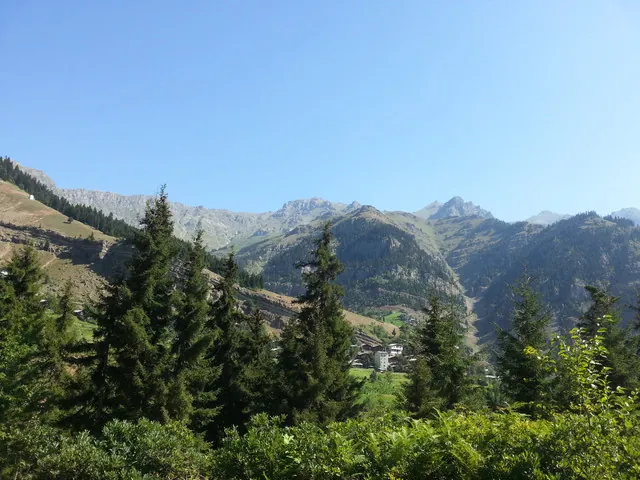 Berta Ortaköy Duganala yaylası Artvin sabah manzarası