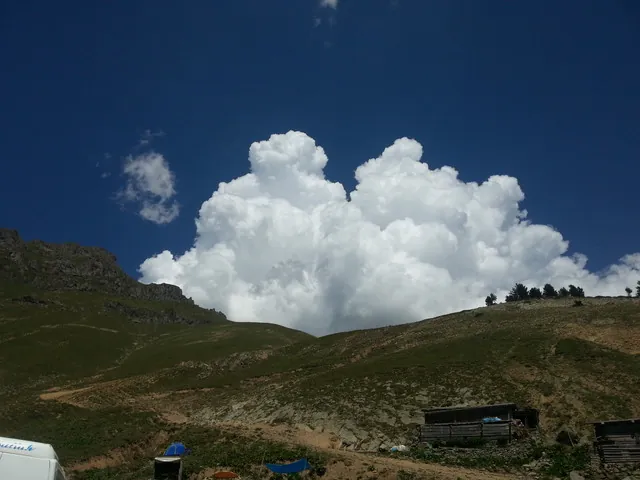Berta Ortaköy Duganala yaylası Artvin panorama