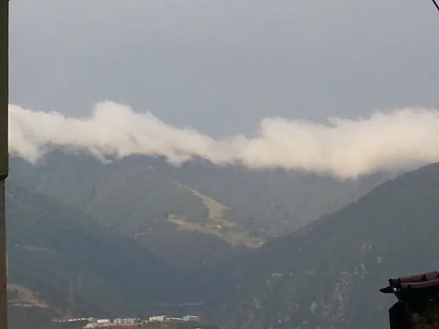 Artvin Salkımlı köyü Saçinka mezrası akşam manzarası