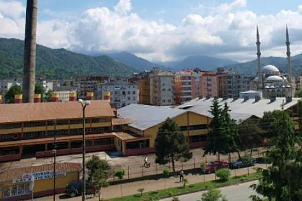 Artvin Çaykur fabrikası — çay işleme