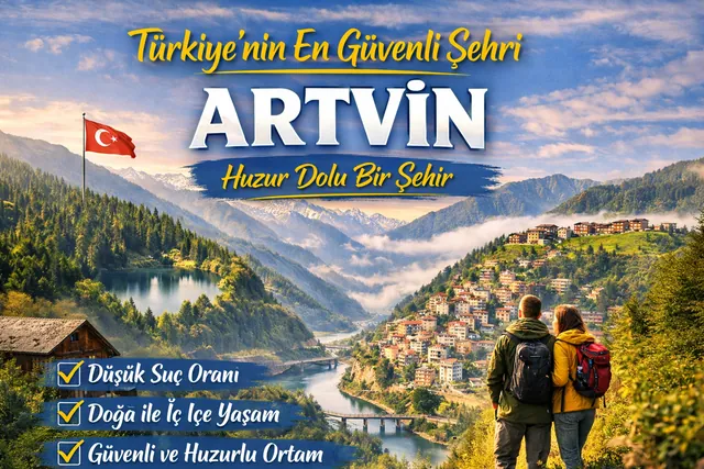 Artvin Türkiye'nin en güvenli şehirlerinden biri mi?