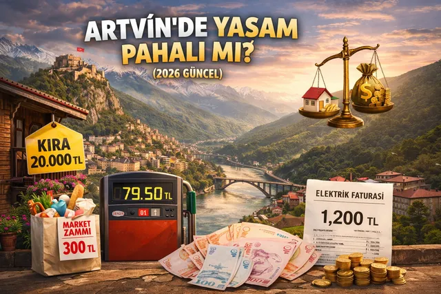 Artvin'de hayat pahalı mı 2026
